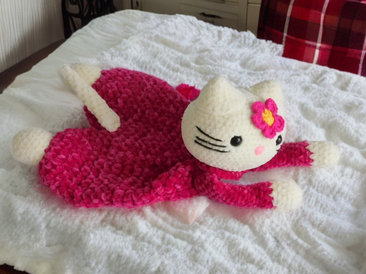 Crochet Pattern:Kitty, Amigurumi Toy (PDF only)