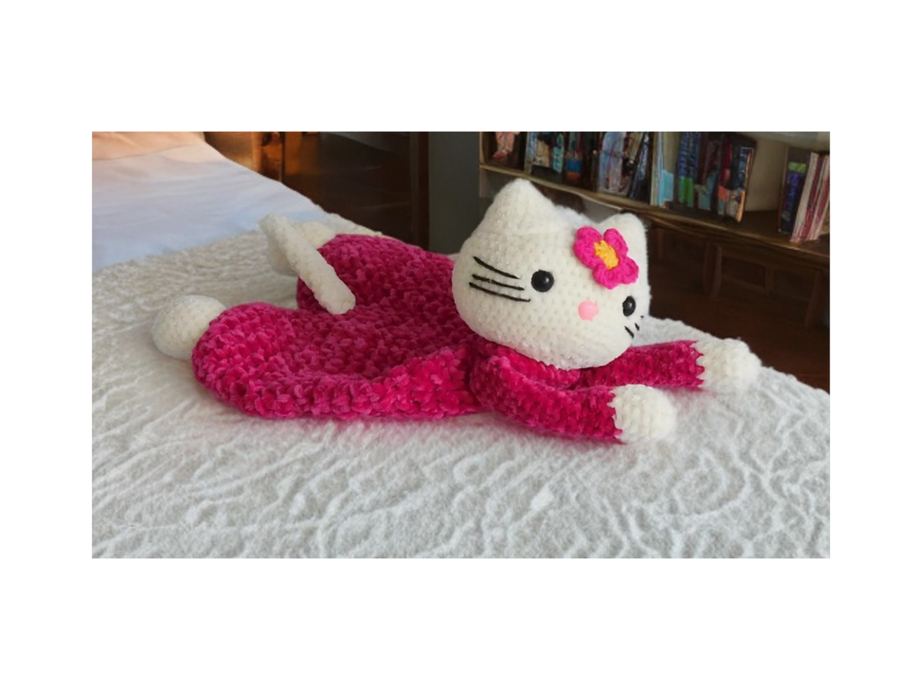 Crochet Pattern:Kitty, Amigurumi Toy (PDF only)