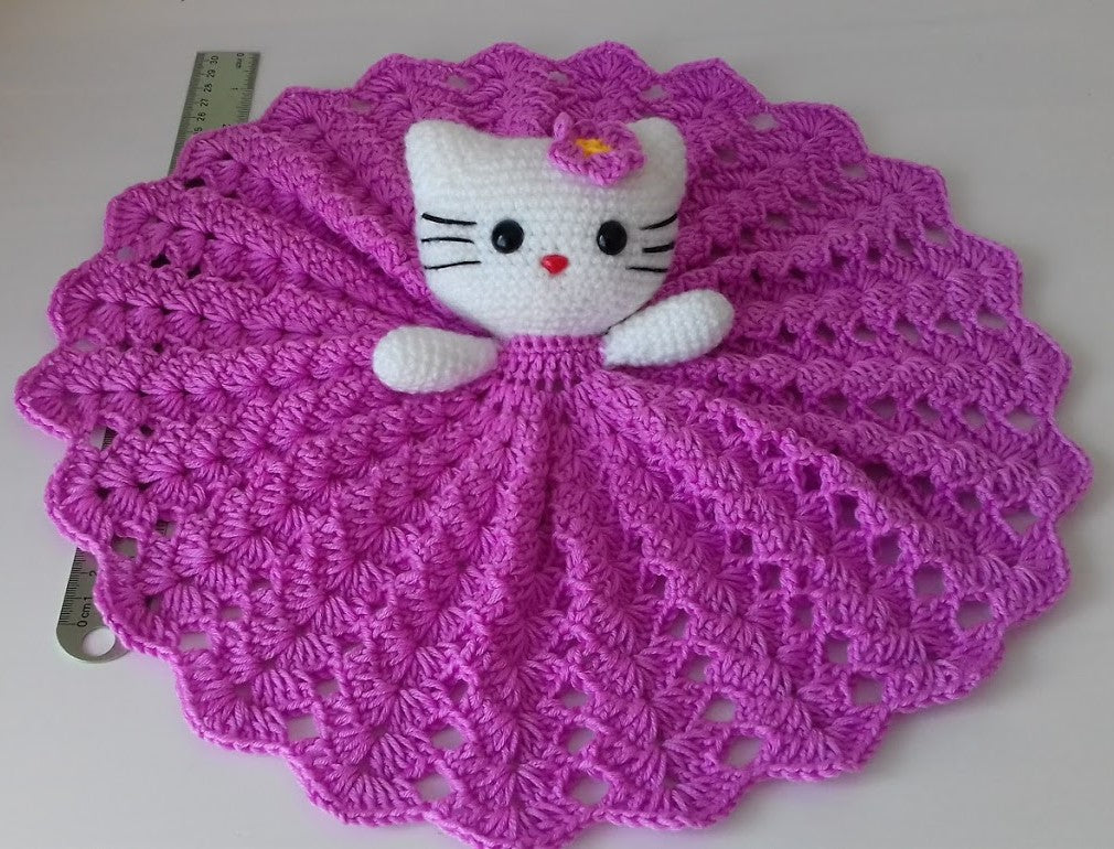 Crochet Pattern:Kitten Cuddly, Amigurumi Toy (PDF only)