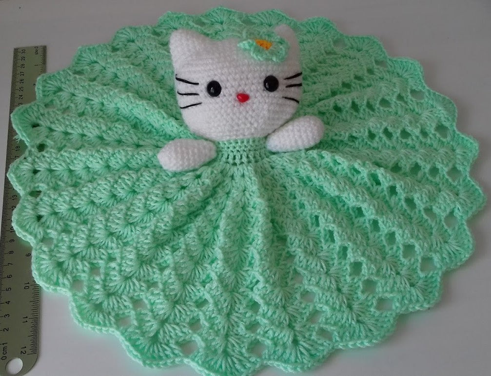 Crochet Pattern:Kitten Cuddly, Amigurumi Toy (PDF only)