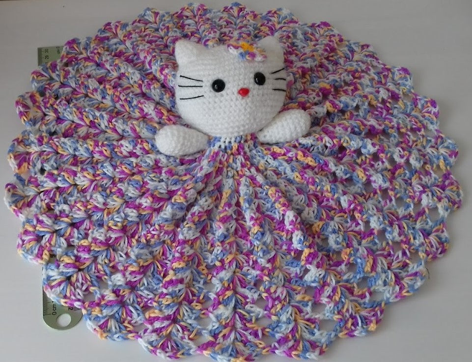 Crochet Pattern:Kitten Cuddly, Amigurumi Toy (PDF only)