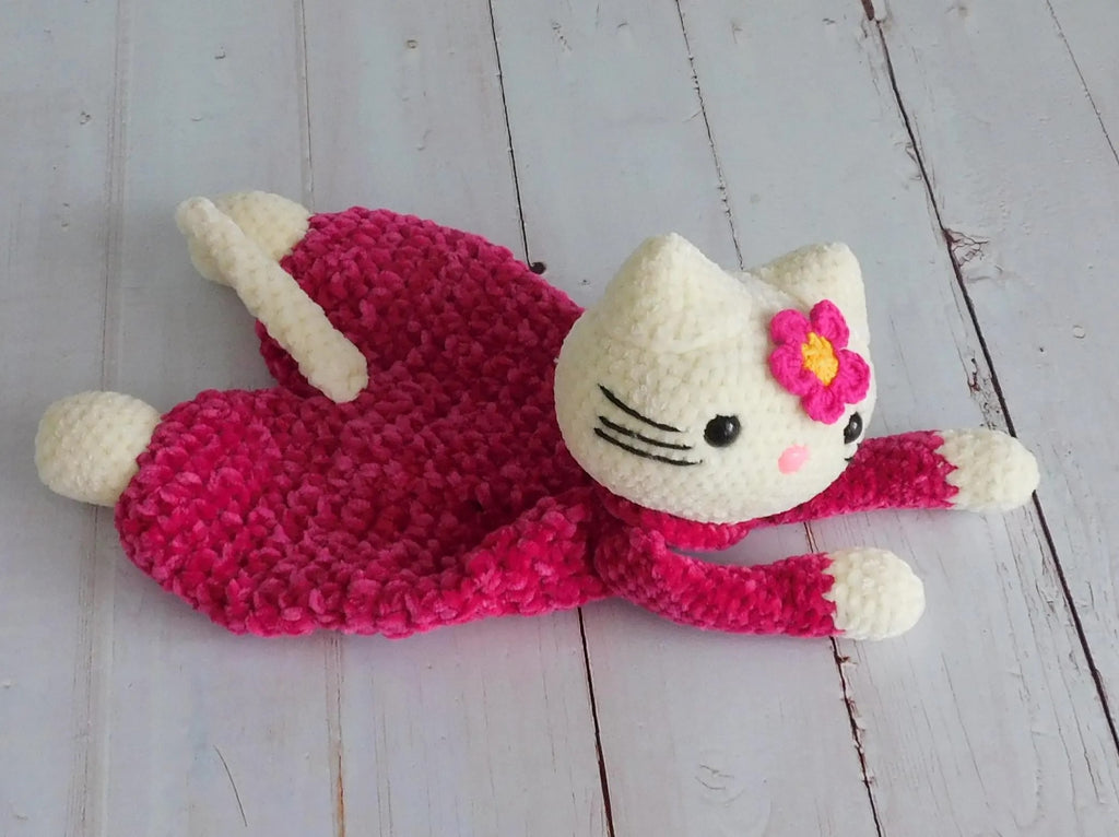 Crochet Pattern:Kitty, Amigurumi Toy (PDF only)