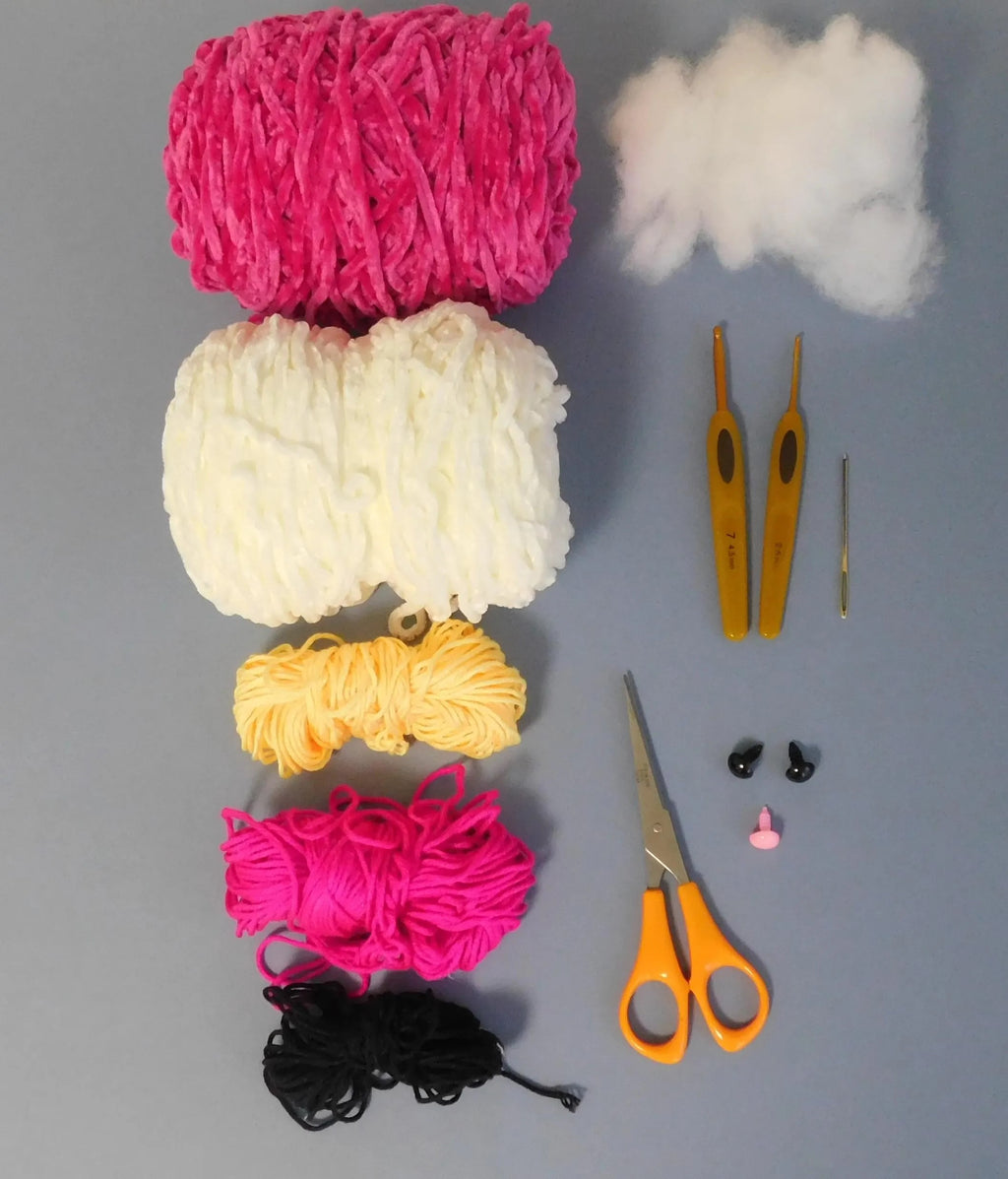 Crochet Pattern:Kitty, Amigurumi Toy (PDF only)