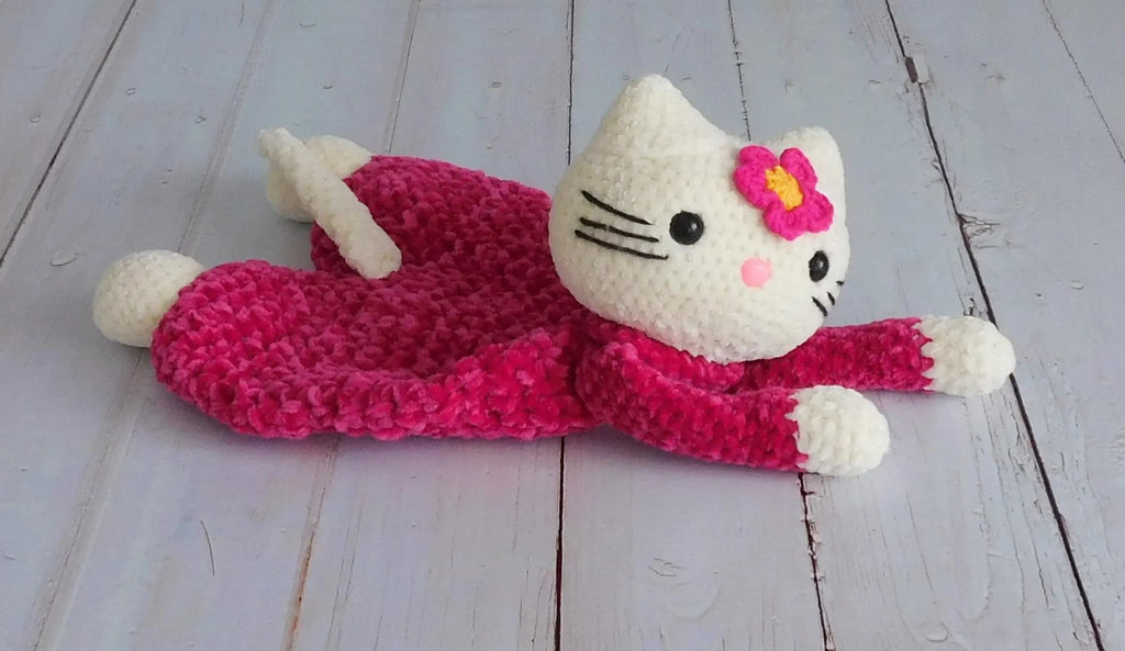 Crochet Pattern:Kitty, Amigurumi Toy (PDF only)